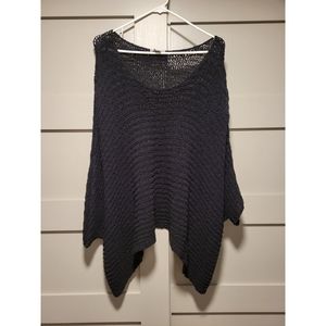 Helmut Lang Sweater Drapey Black M/L